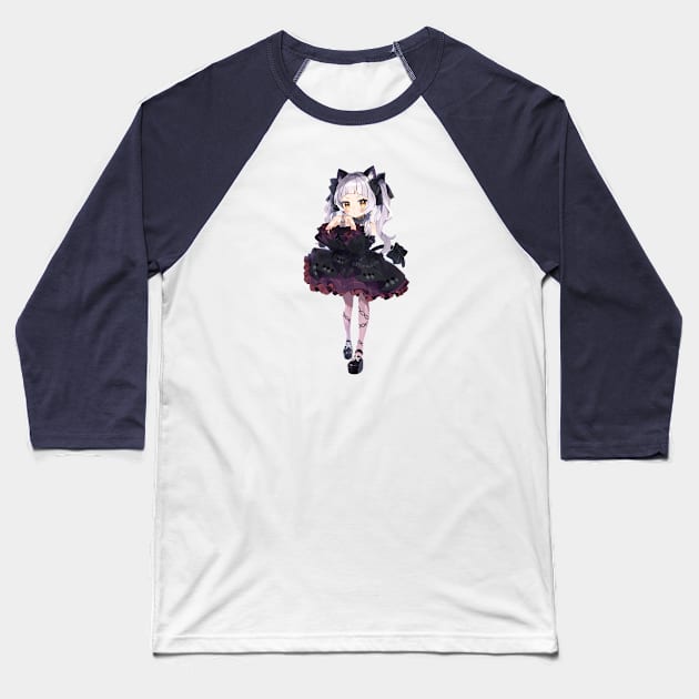 Murasaki Shion Hololive Baseball T-Shirt by Soonymarwick